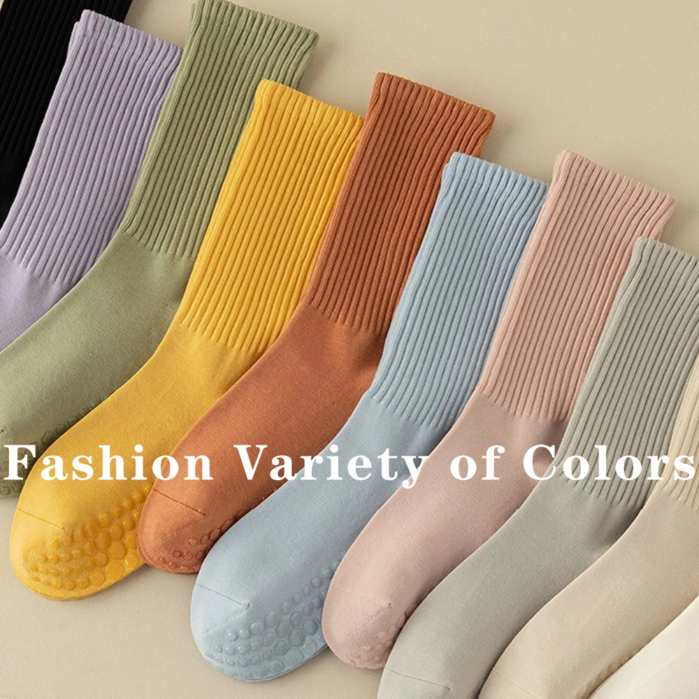 3 Pairs of Cotton Anti Slip Yo - Medias Para Pilates Y Yoga 评论和价格