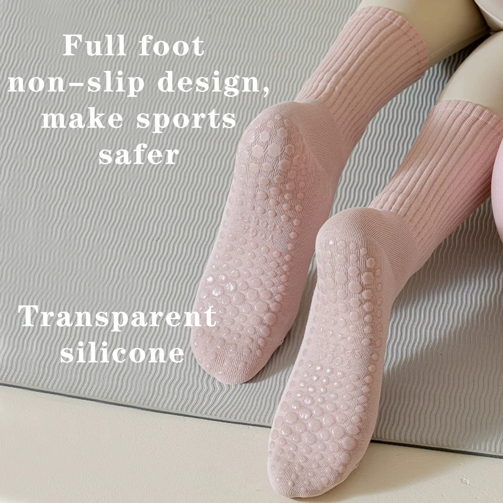 3 Pairs of Cotton Anti Slip Yo - Medias Para Pilates Y Yoga 评论和价格