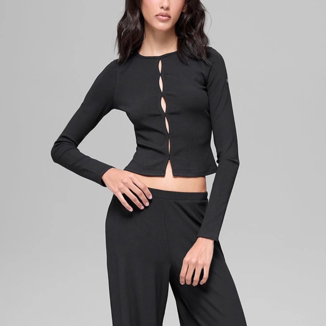 Women's Slim Fit Long Sleeve Y - Pilates & Yoga Vida 评论和价格