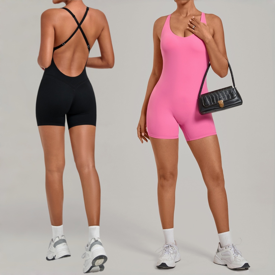 Women's Seamless Yoga Jumpsuit - Pilates Yoga One 评论和价格