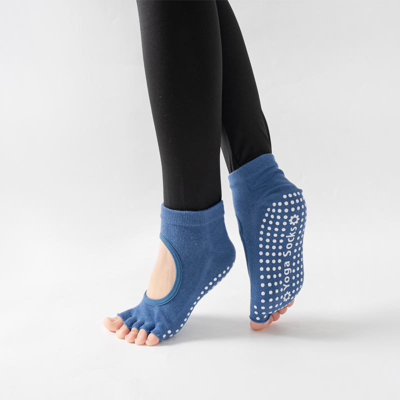 Women Backless Five Toe Yoga S - Medias Para Pilates Y Yoga 评论和价格
