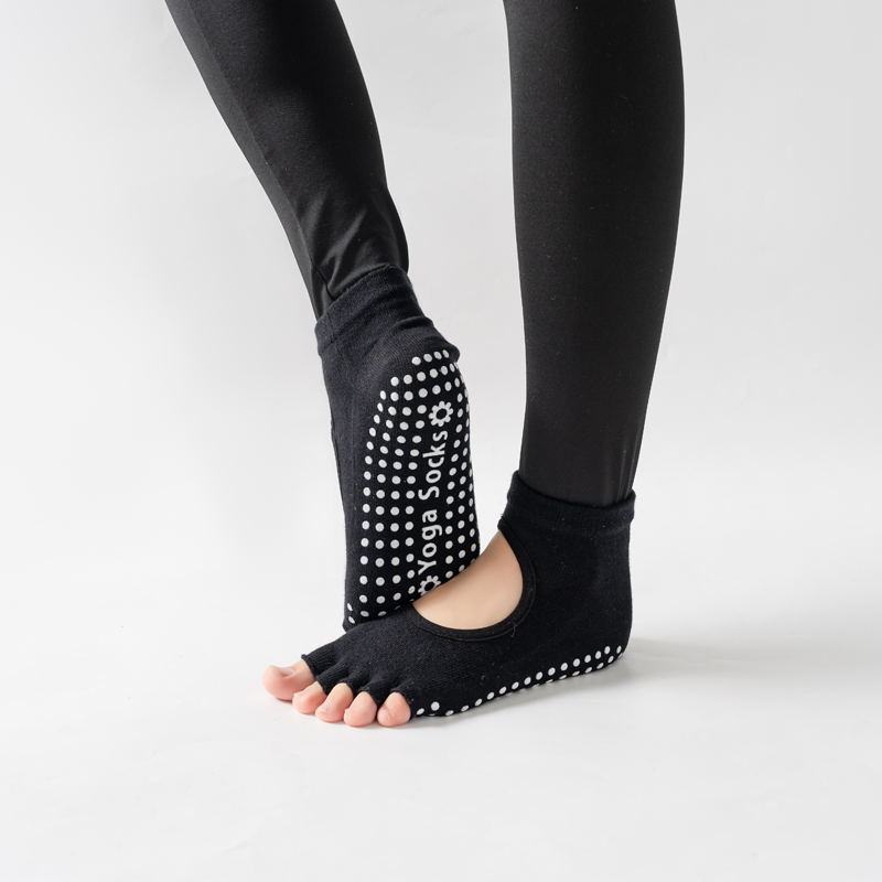 Women Backless Five Toe Yoga S - Medias Para Pilates Y Yoga 评论和价格
